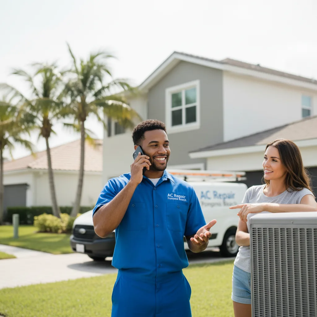 AC Repair Pompano Beach customer support in Breezewood